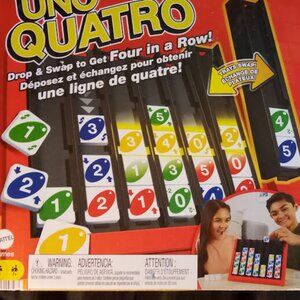 MAKE OFFERS!!3 GAMES!!!! Uno Quatro + Connect 4 + Pop and Roll(READ DESCRIPTION)
